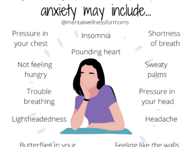 Physical and Emotional Postpartum Anxiety Symptoms Guide