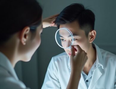 How the Location of Scalp Flakes Can Point to the Cause